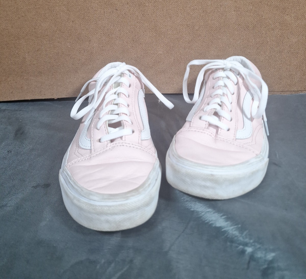 Vans Shoes Womens 5 Mens 3.5 Old Skool Skateboard Sneakers Pink Lace Up 751505